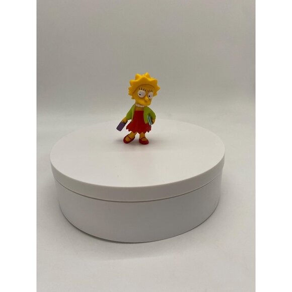 2007 The Simpsons Lisa Simpson Figurine Toy - Picture 1 of 6